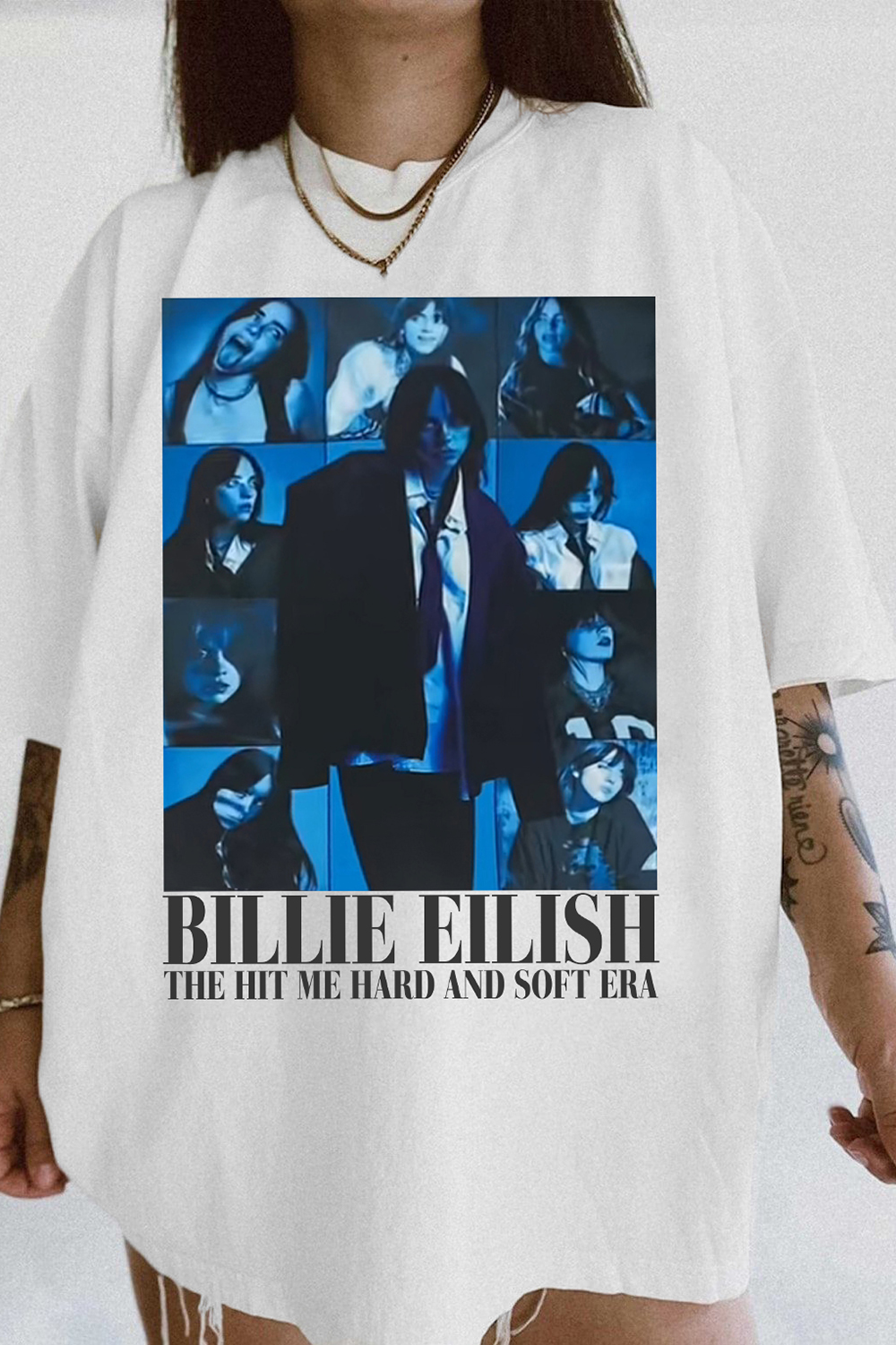 Billie The Hit Me Hard And Soft Era Concert Tee For Women