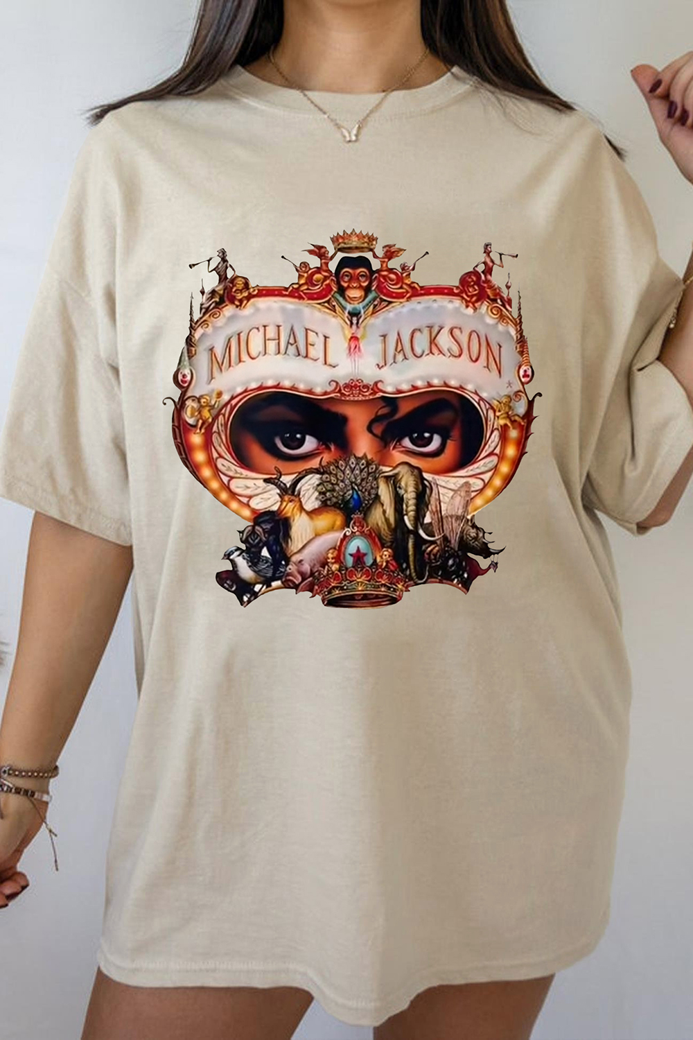 Michael Jackson Dangerous Graphic Tee For Women