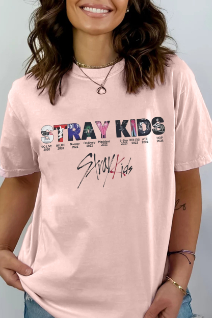 Stray Kids Albums Tee For Women