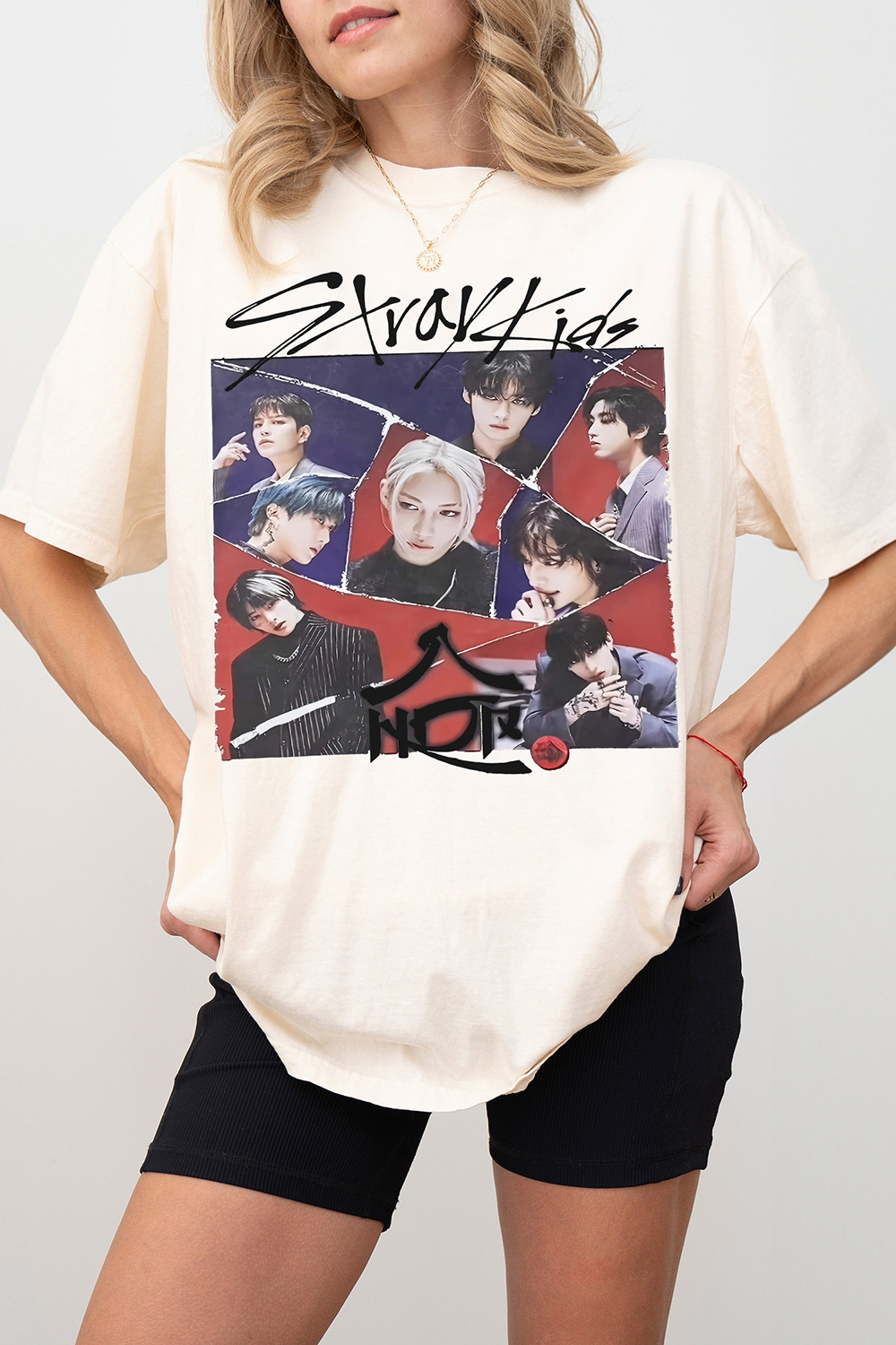 Stray Kids Album World Domination Graphic Tee For Women
