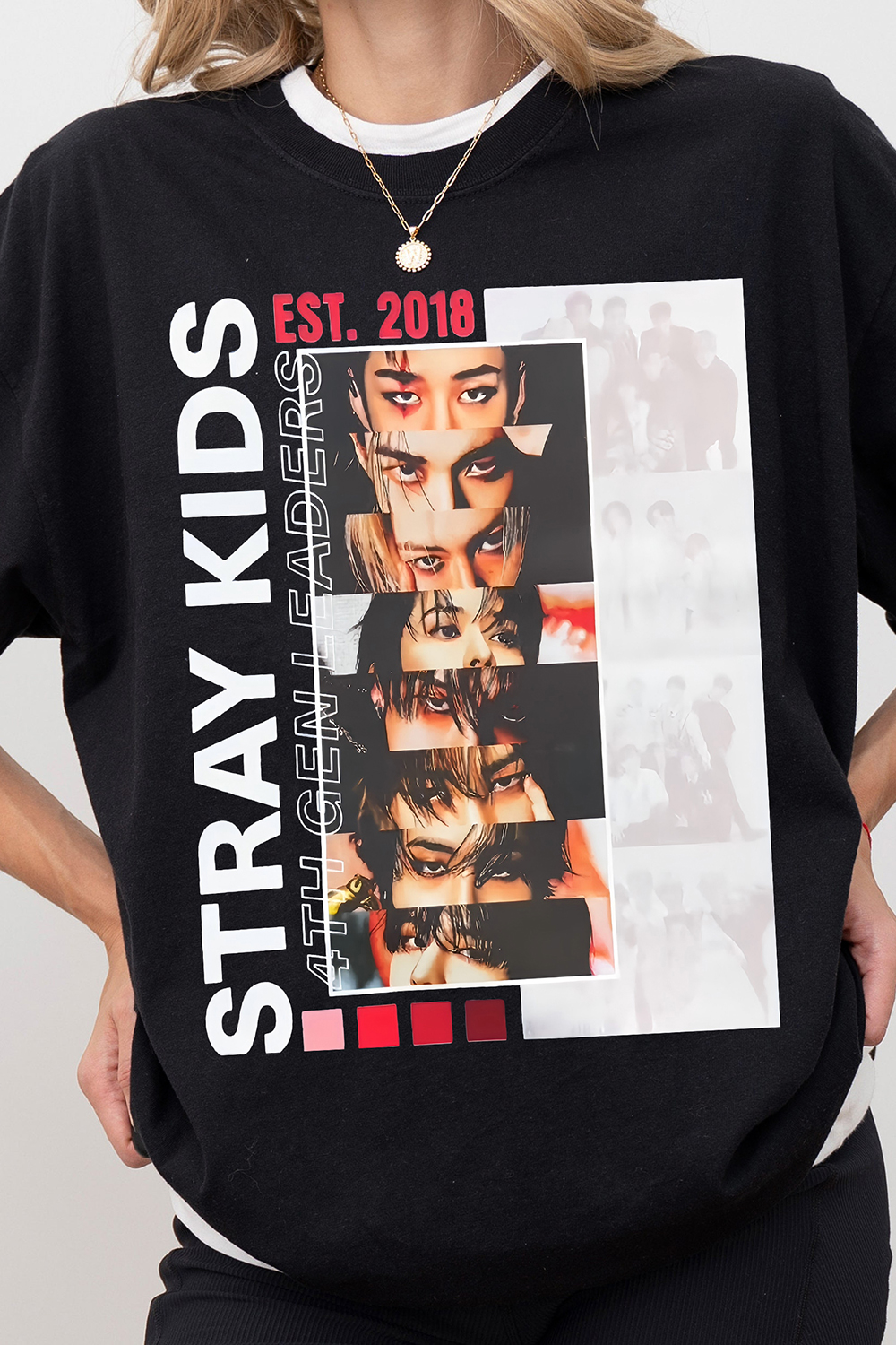Stray Kids Album Graphic Tee For Women