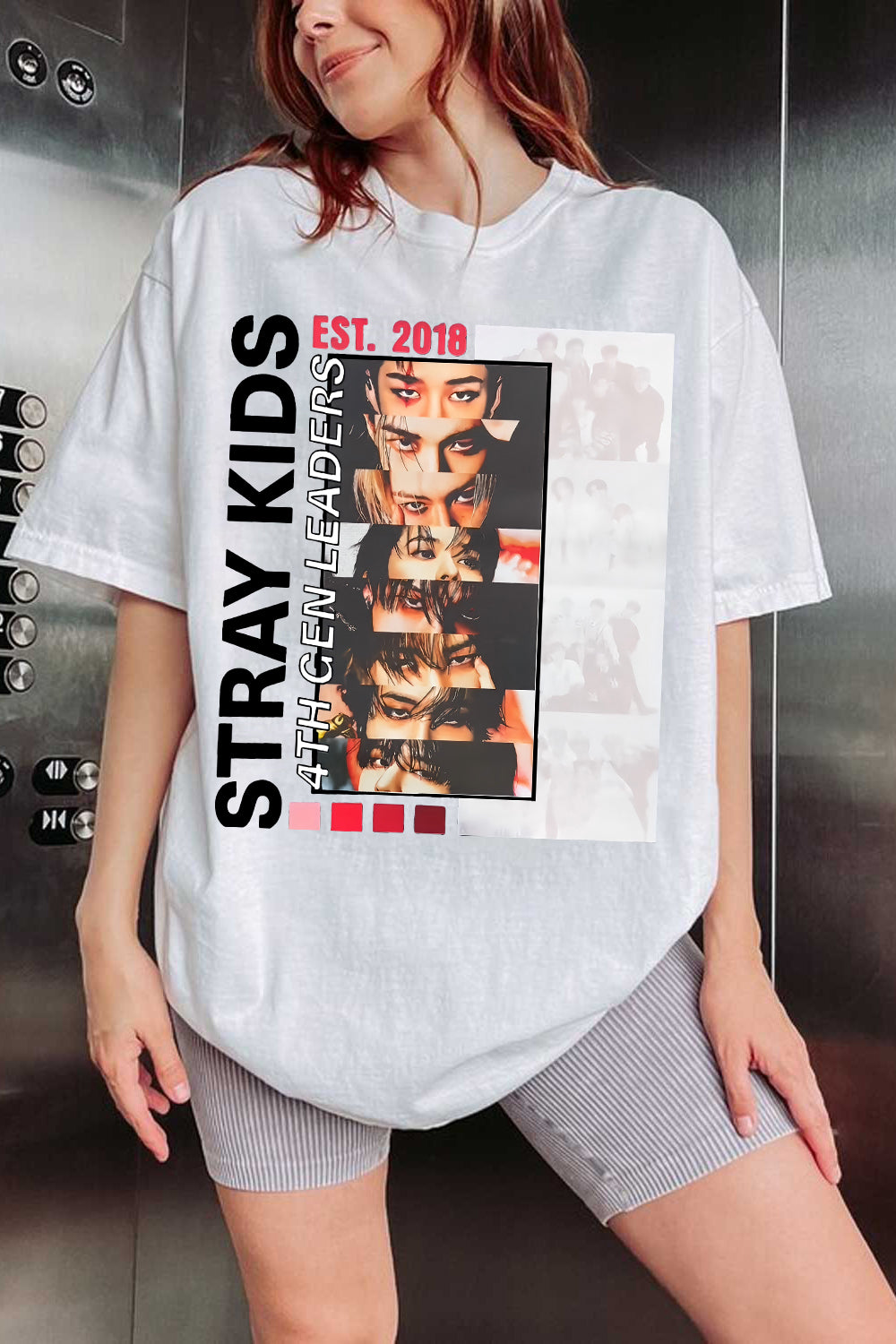 Stray Kids Album Graphic Tee For Women