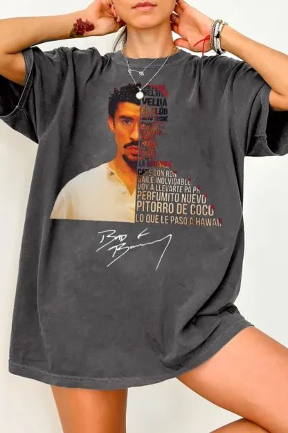 Bad Bunny Album DTMF Graphic Tee For Women