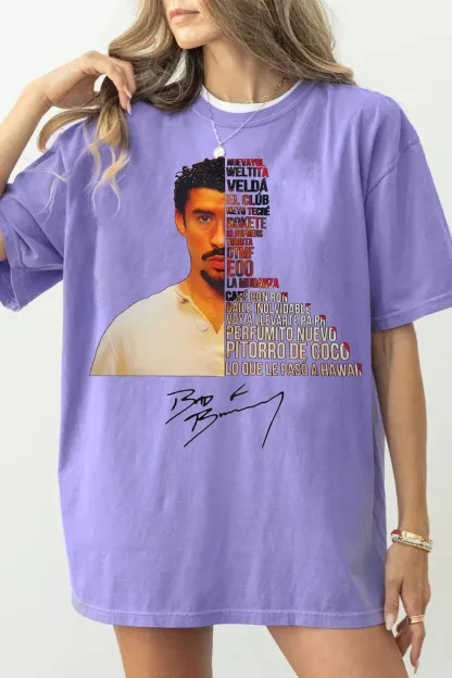 Bad Bunny Album DTMF Graphic Tee For Women