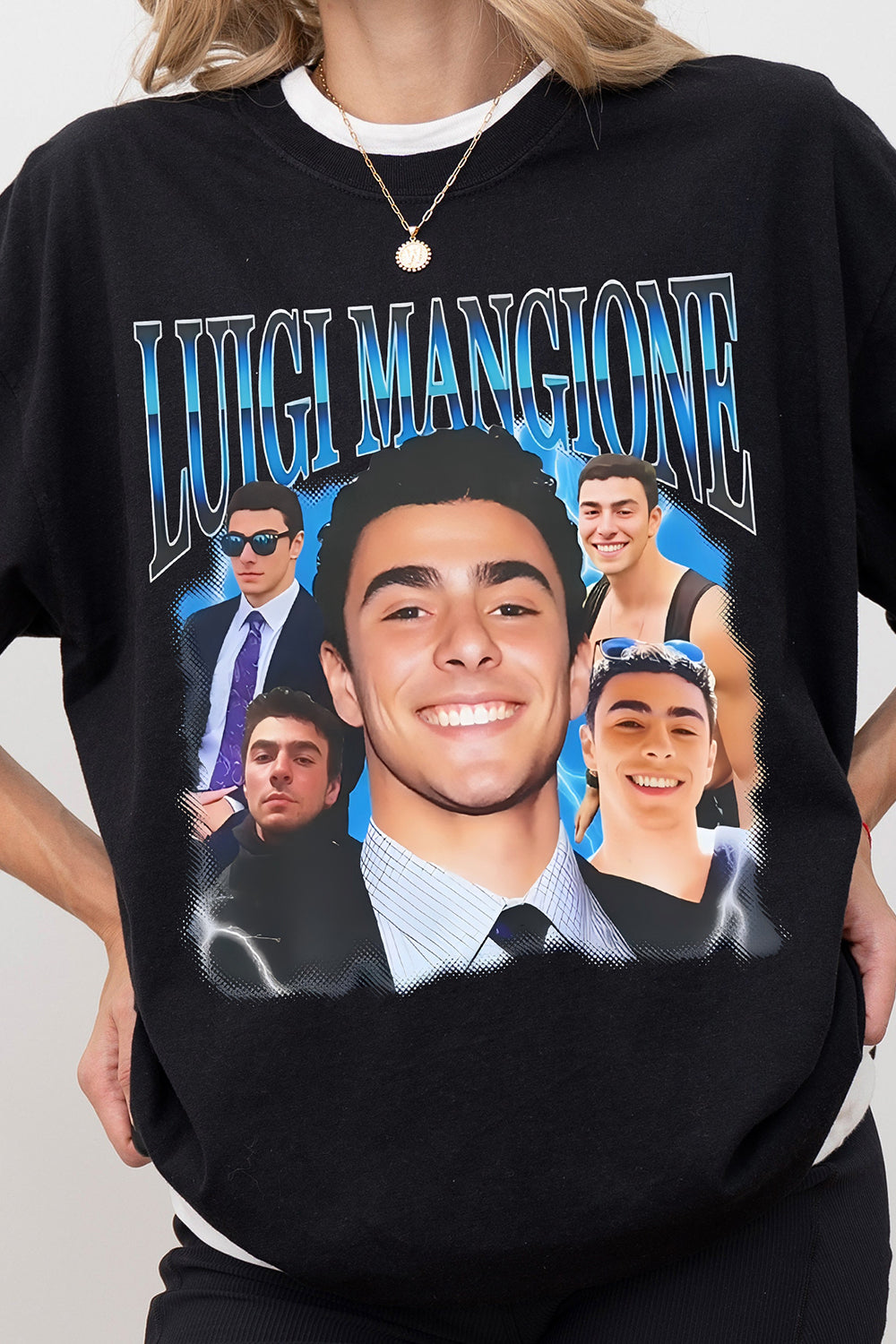 Luigi Mangione Graphic Tee For Women