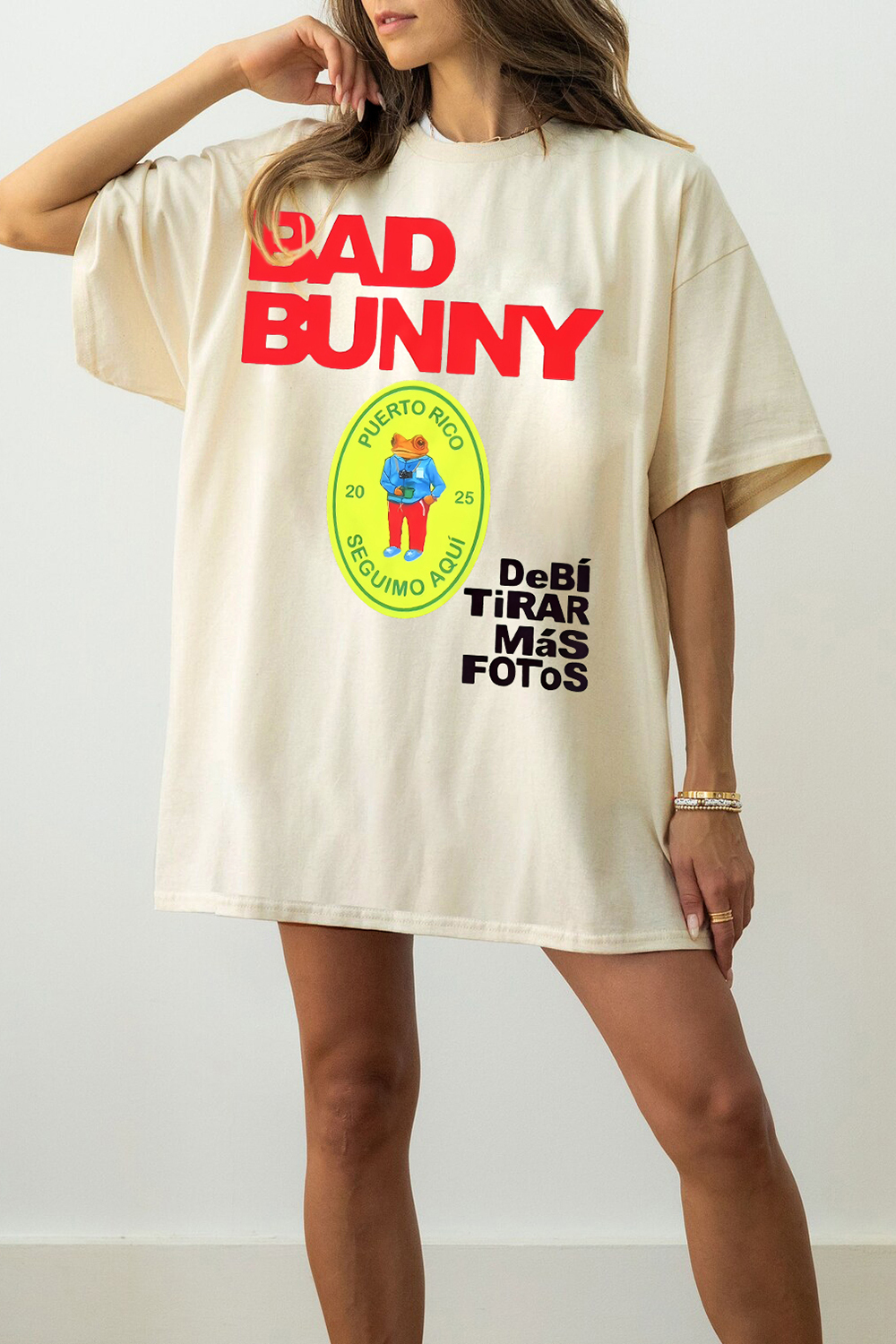 Bad Bunny DTMF Graphic Tee For Women
