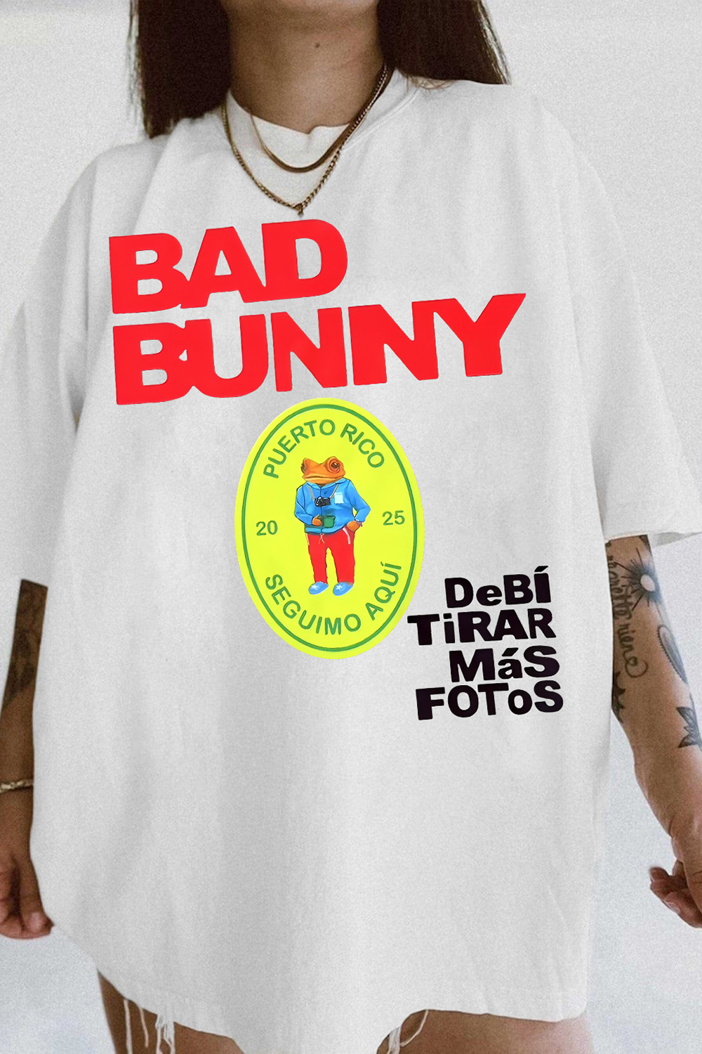 Bad Bunny DTMF Graphic Tee For Women