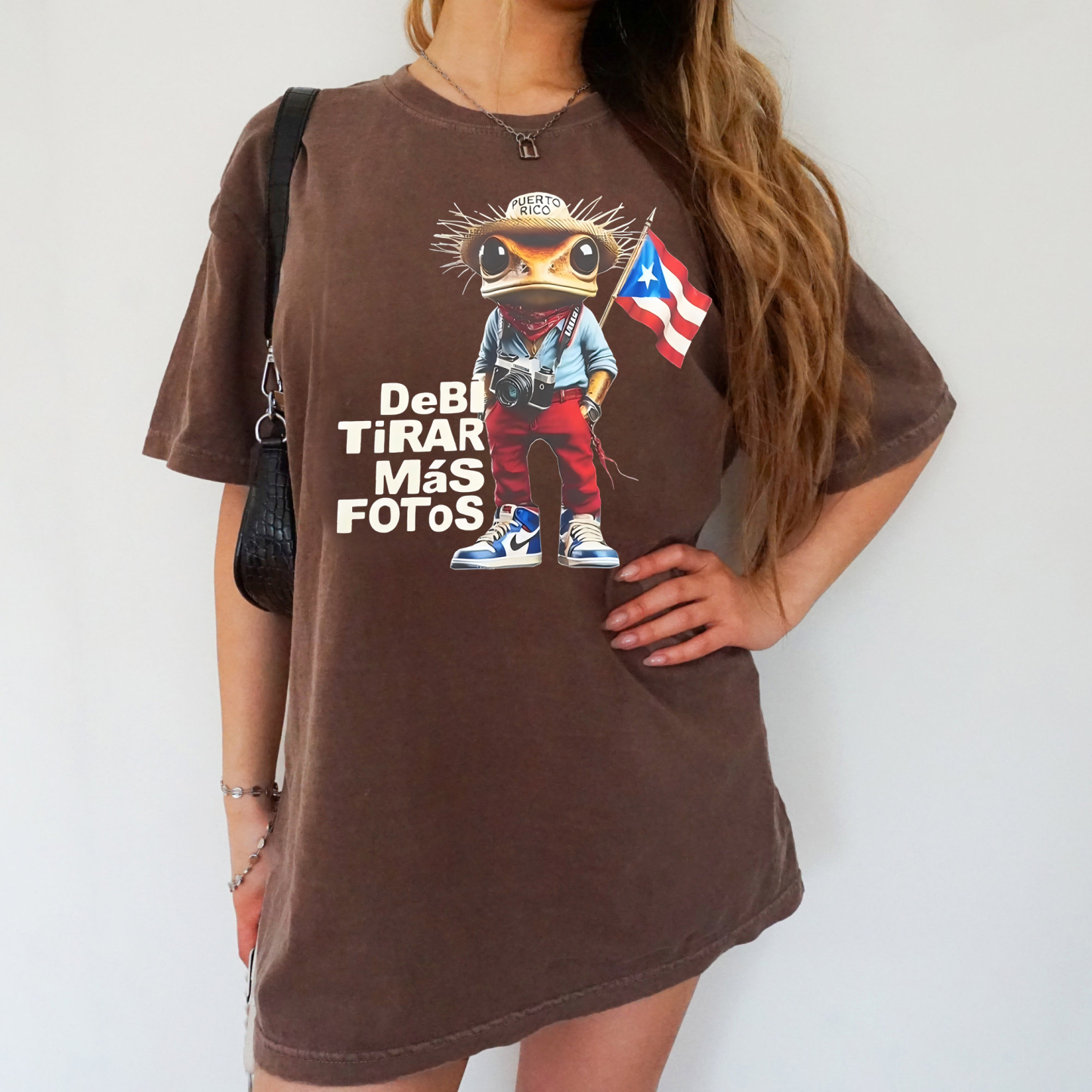 Bad Bunny DTMF Frog Flag Tee For Women