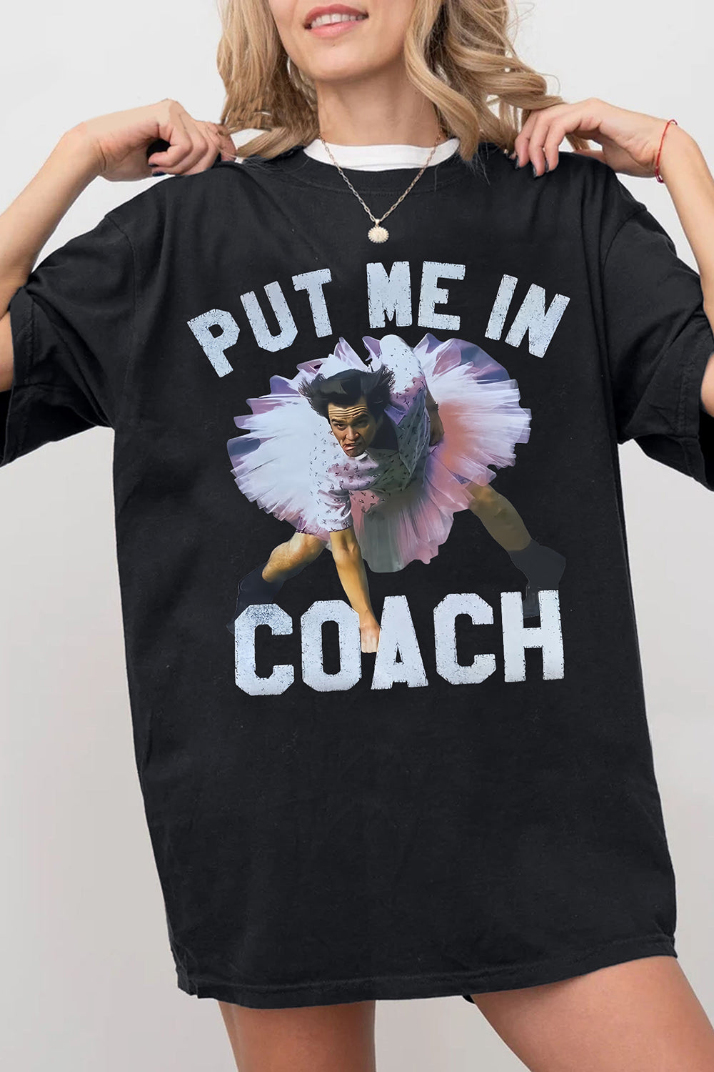 Ace Ventura Put Me In Coach Jim Carrey Funny Tee For Women