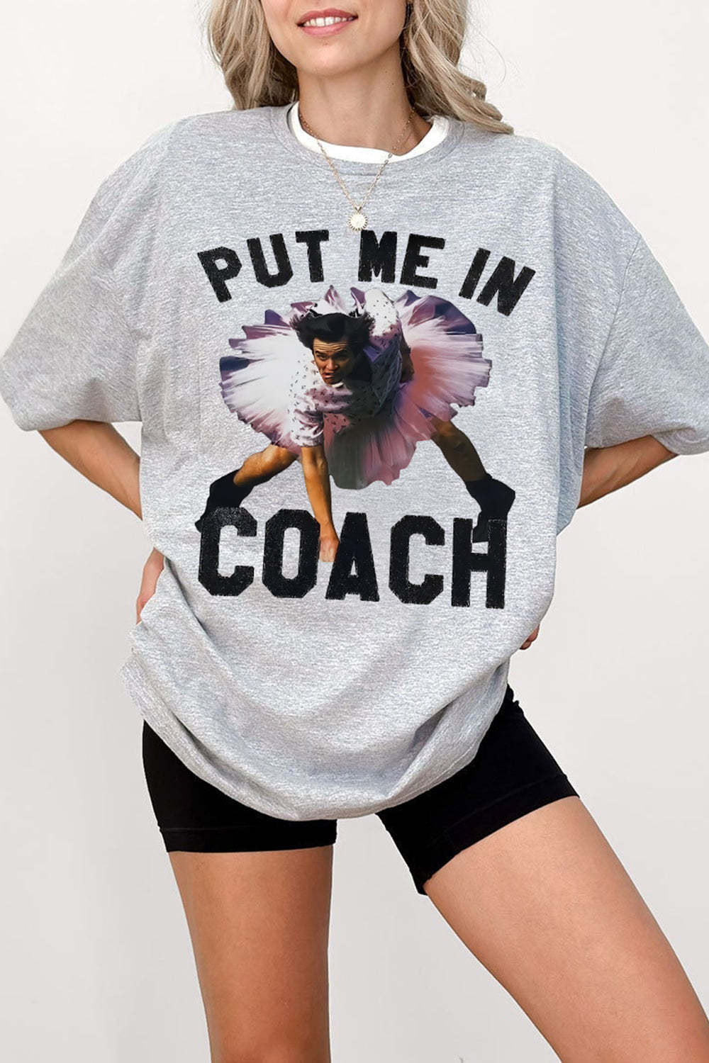 Ace Ventura Put Me In Coach Jim Carrey Funny Tee For Women