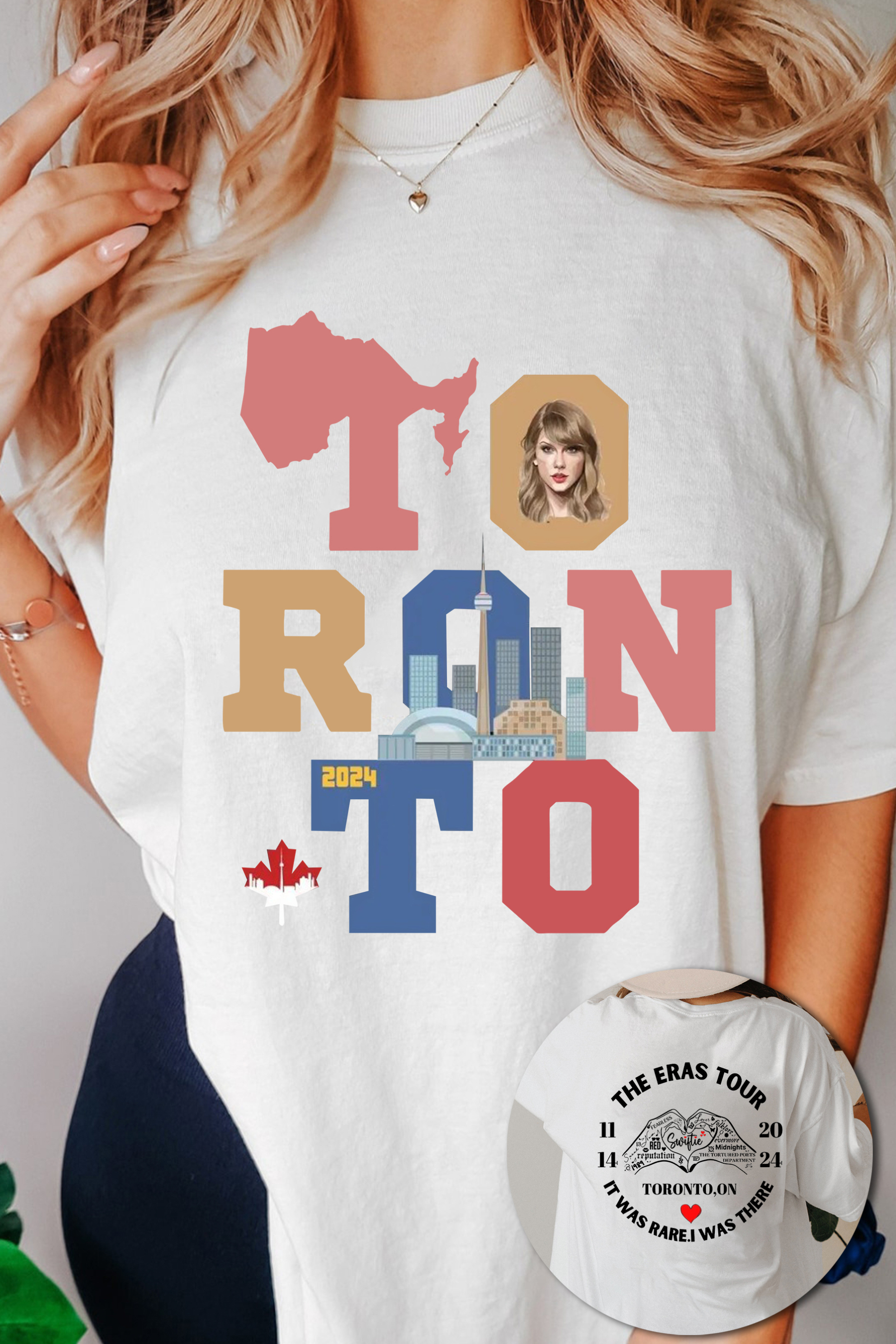 Toronto Nights  TTPD Tee For Women