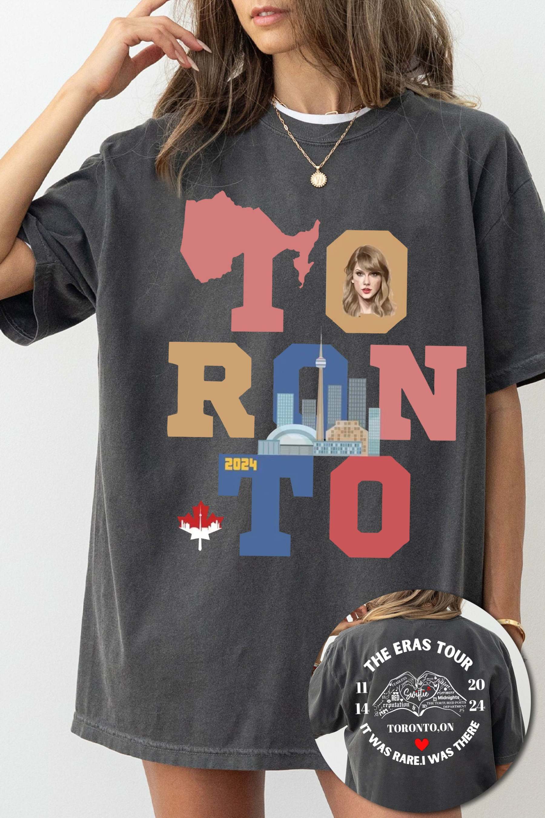 Toronto Nights TTPD Tee For Women