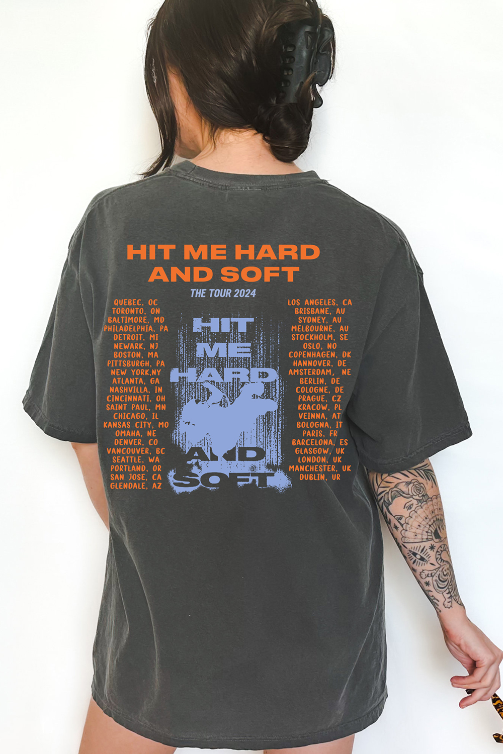 Billie Eilish Hit Me Hard And Soft Tour Tee For Women