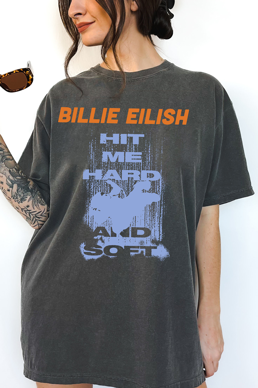 Billie Eilish Hit Me Hard And Soft Tour Tee For Women
