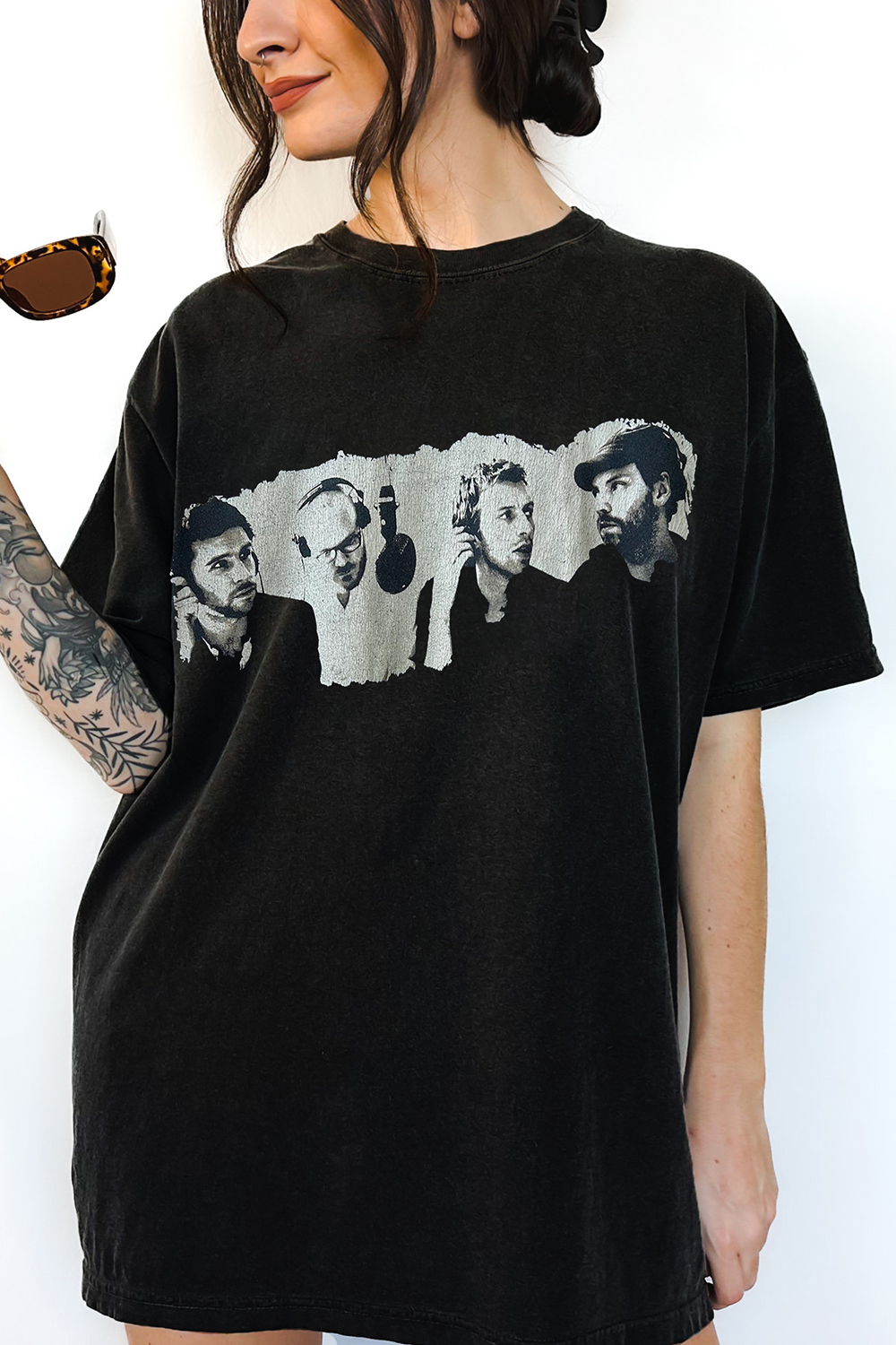 Vintage Coldplay Tee For Women