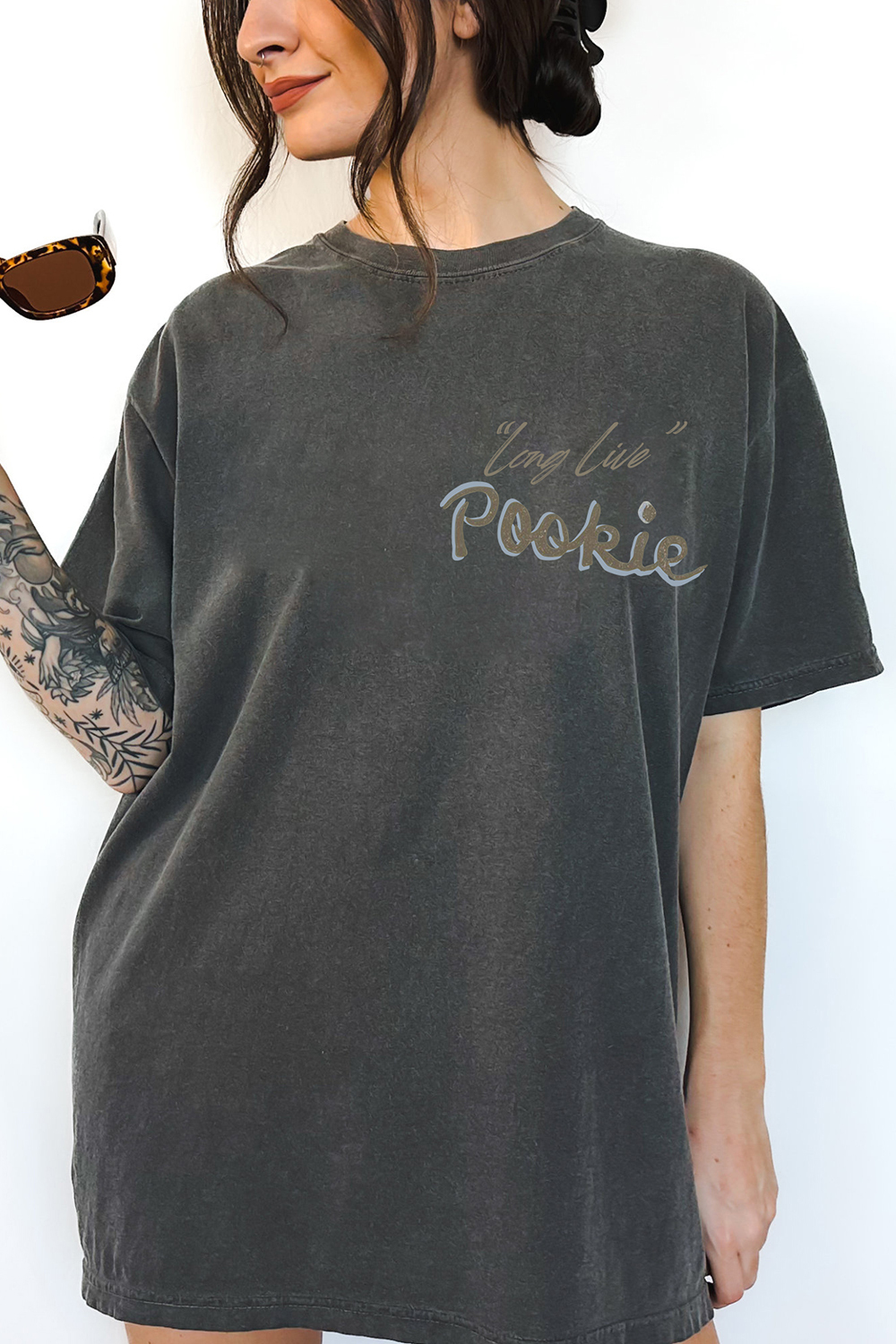Long Live Pookie with Cooler Tee For Women