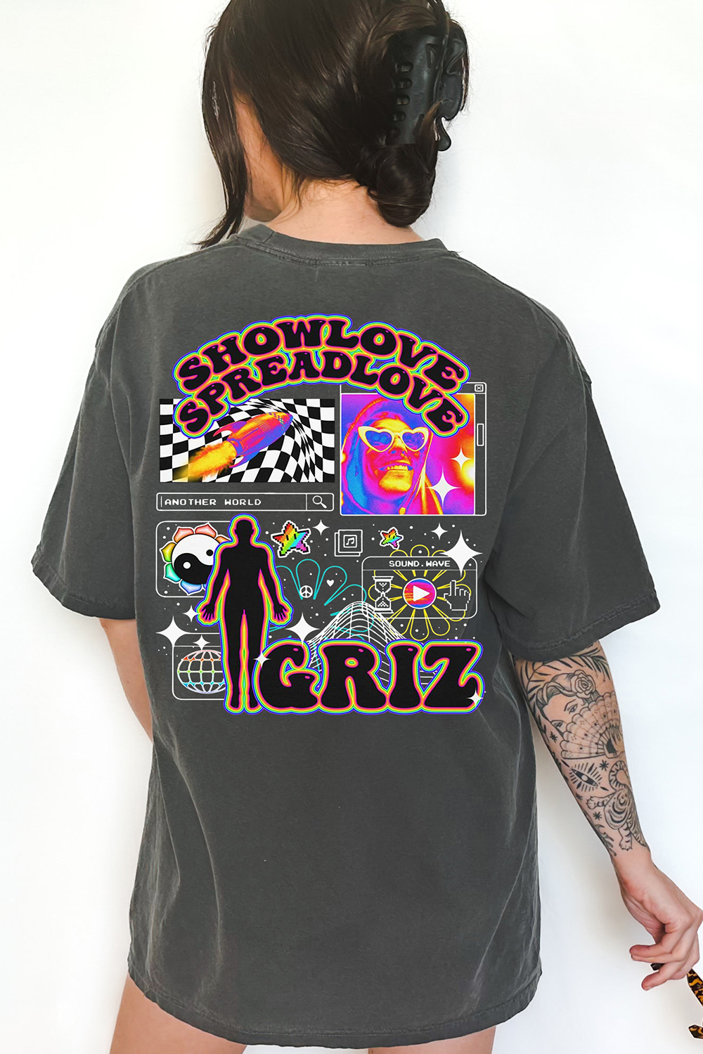 GRIZ Another World Merch Tee For Women
