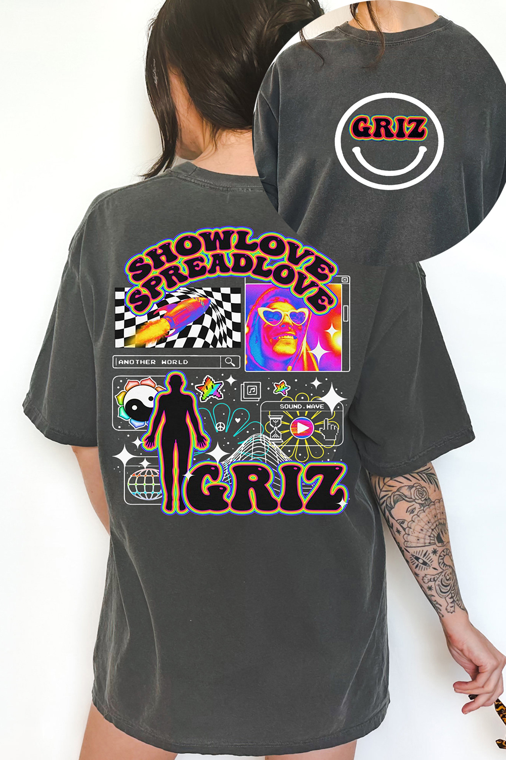 GRIZ Another World Merch Tee For Women