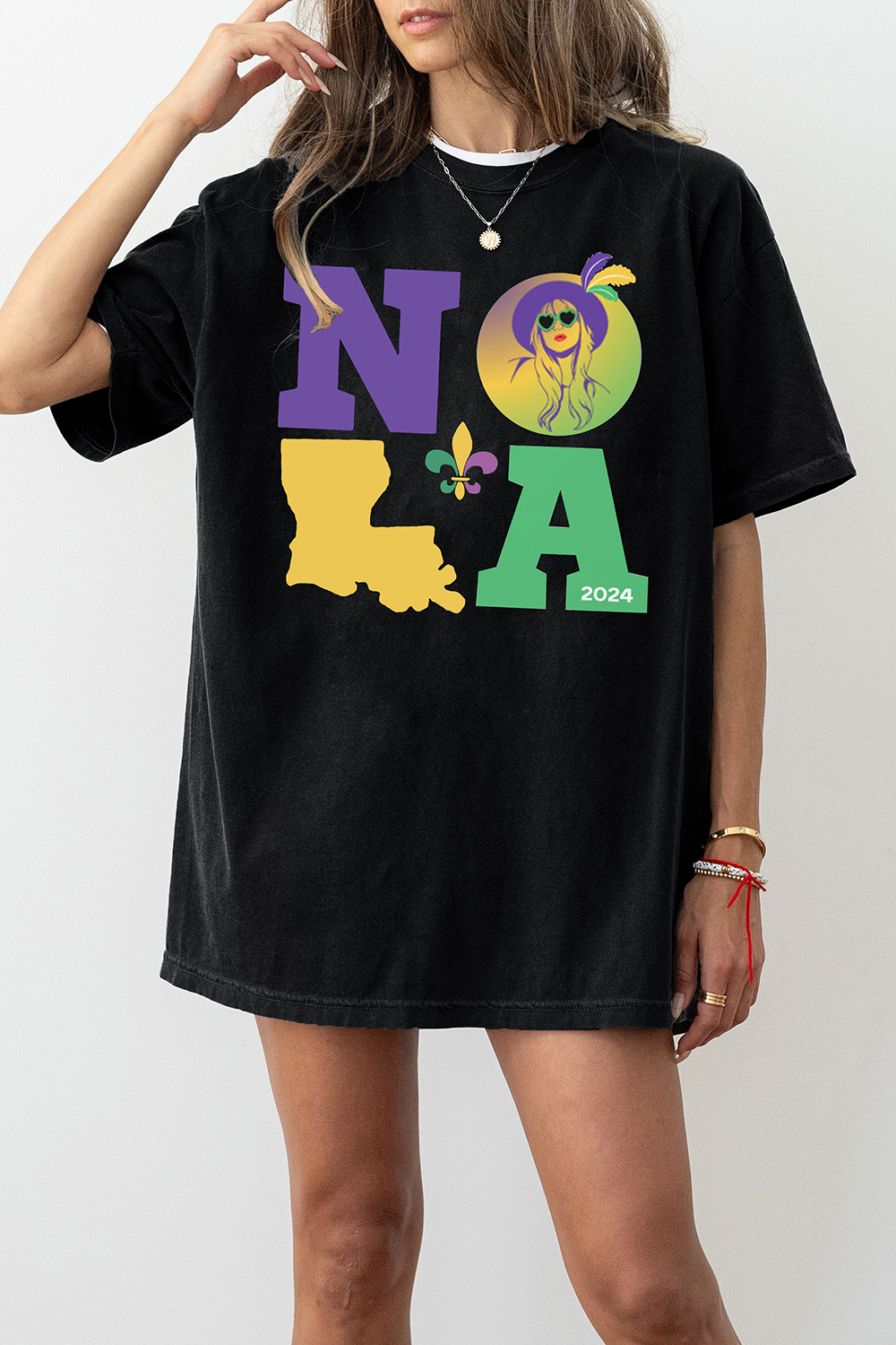 New Orleans Night 3  Eras Tour Taylor Tee For Women