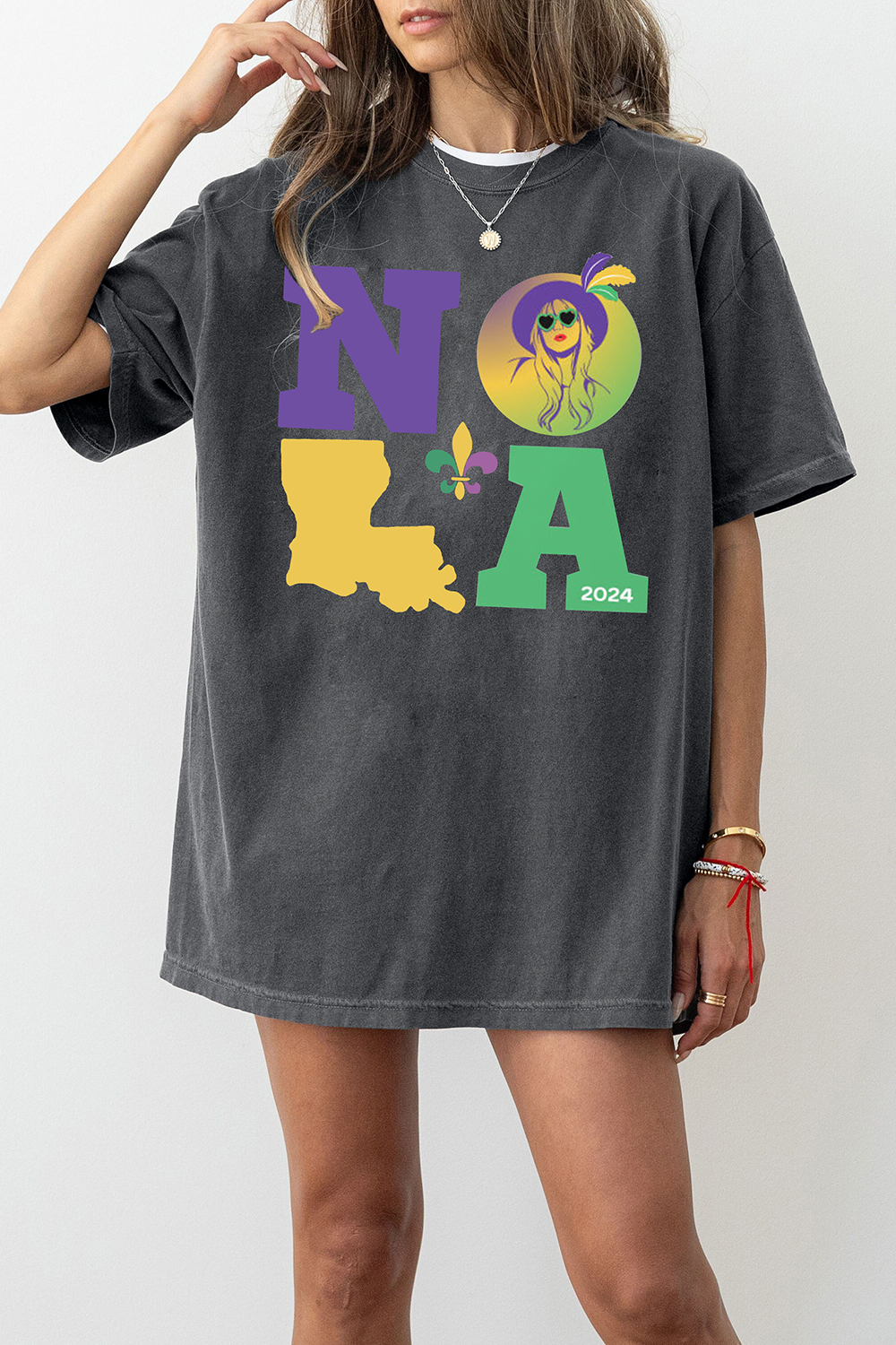 New Orleans Night 3  Eras Tour Taylor Tee For Women