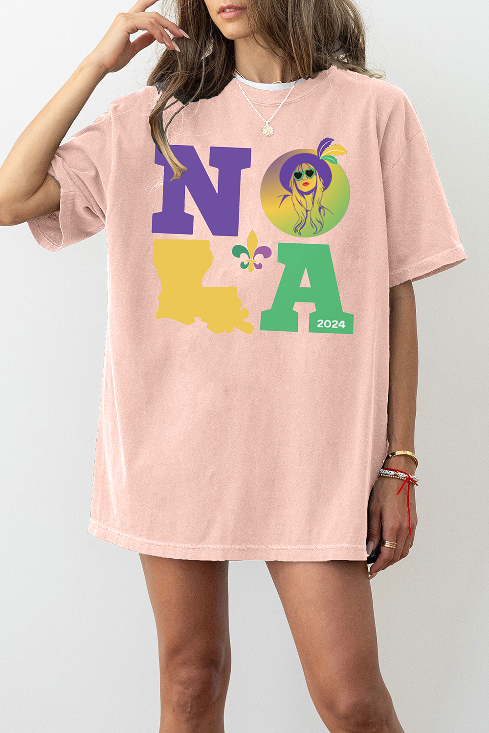 New Orleans Night 3  Eras Tour Taylor Tee For Women