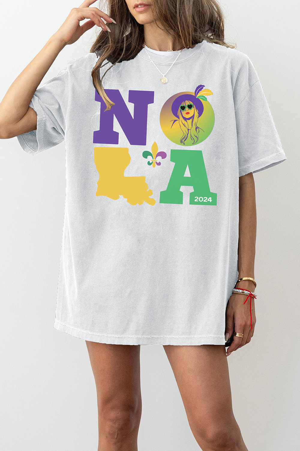 New Orleans Night 3  Eras Tour Taylor Tee For Women