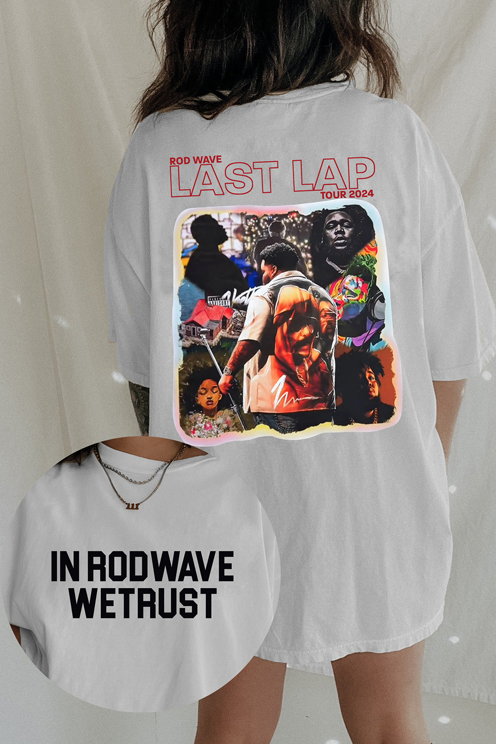 Rod Wave We Trust Tee For Women