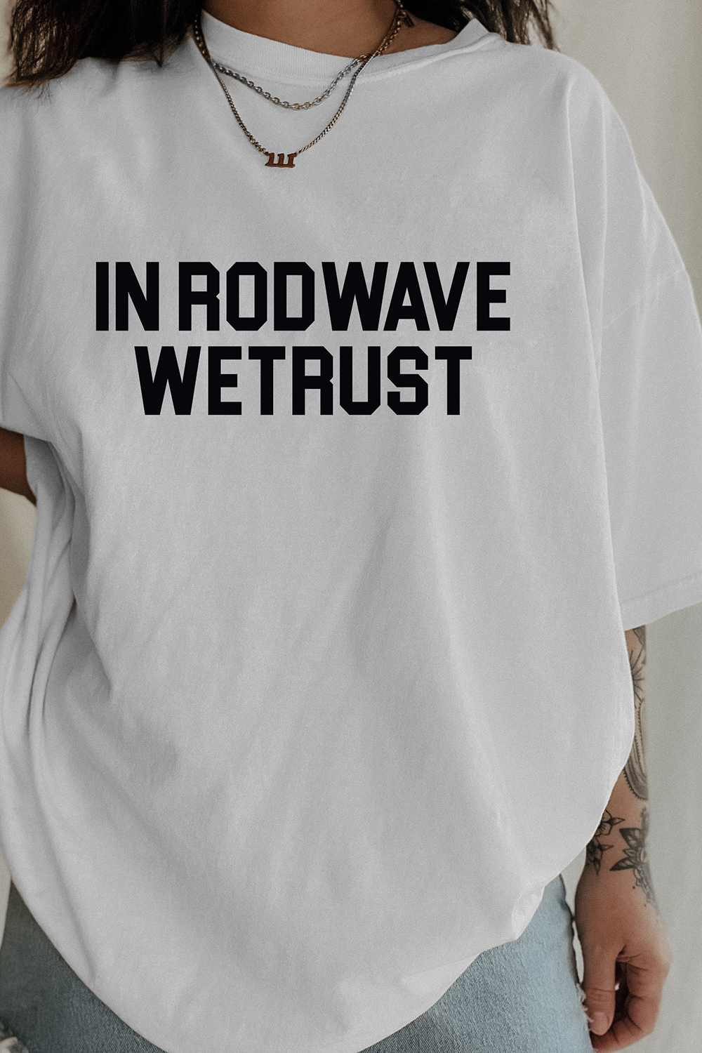 Rod Wave We Trust Tee For Women