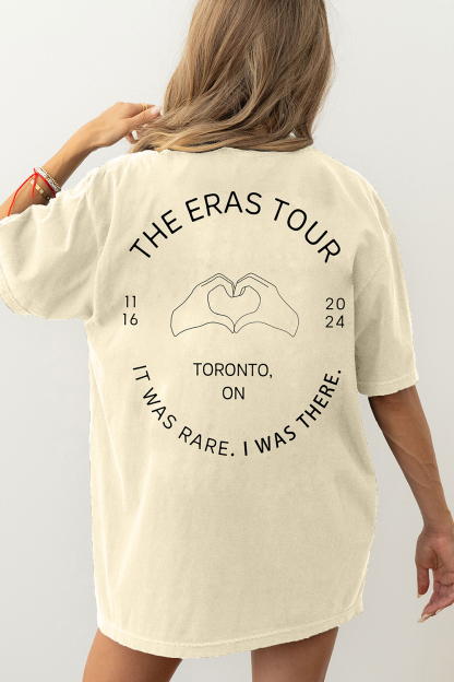 Toronto Night 3 Canada Eras Tour Dates 11/16 Tee For Women