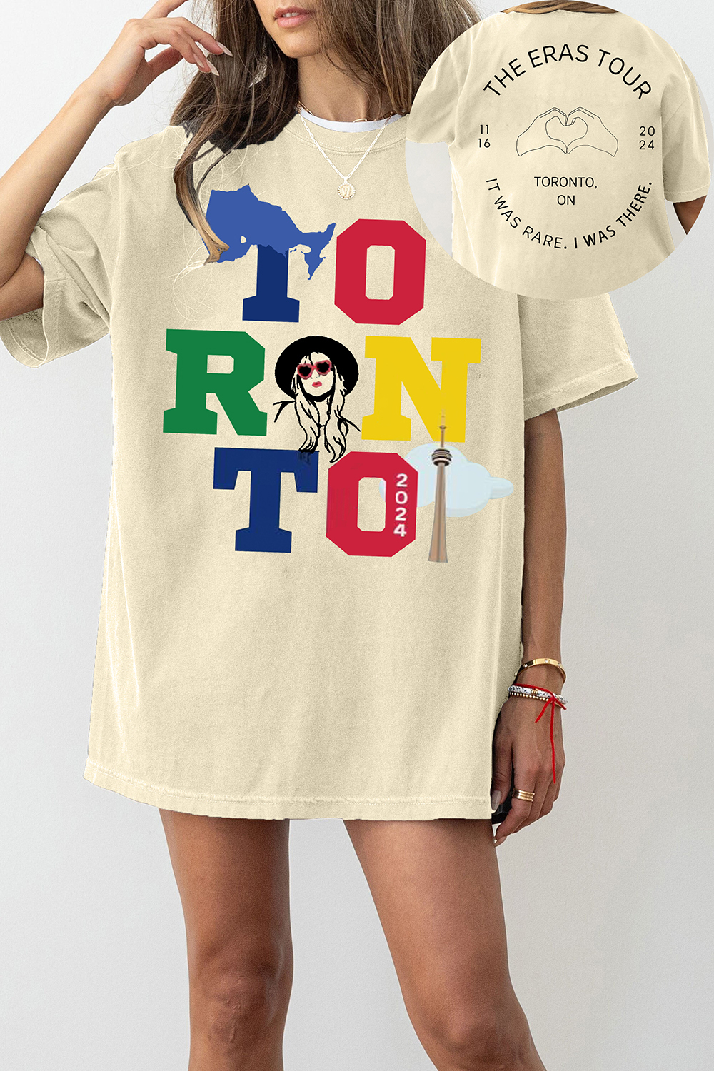 Toronto Night 3 Canada Eras Tour Dates 11/16 Tee For Women