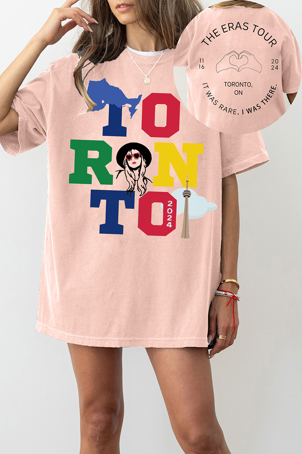 Toronto Night 3 Canada Eras Tour Dates 11/16 Tee For Women