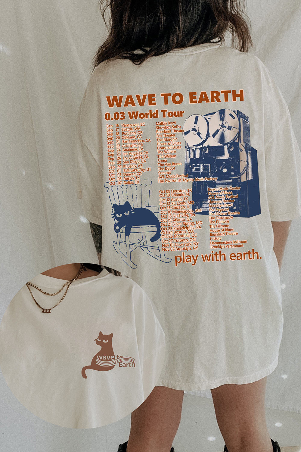 Wave To Earth Tee For Women