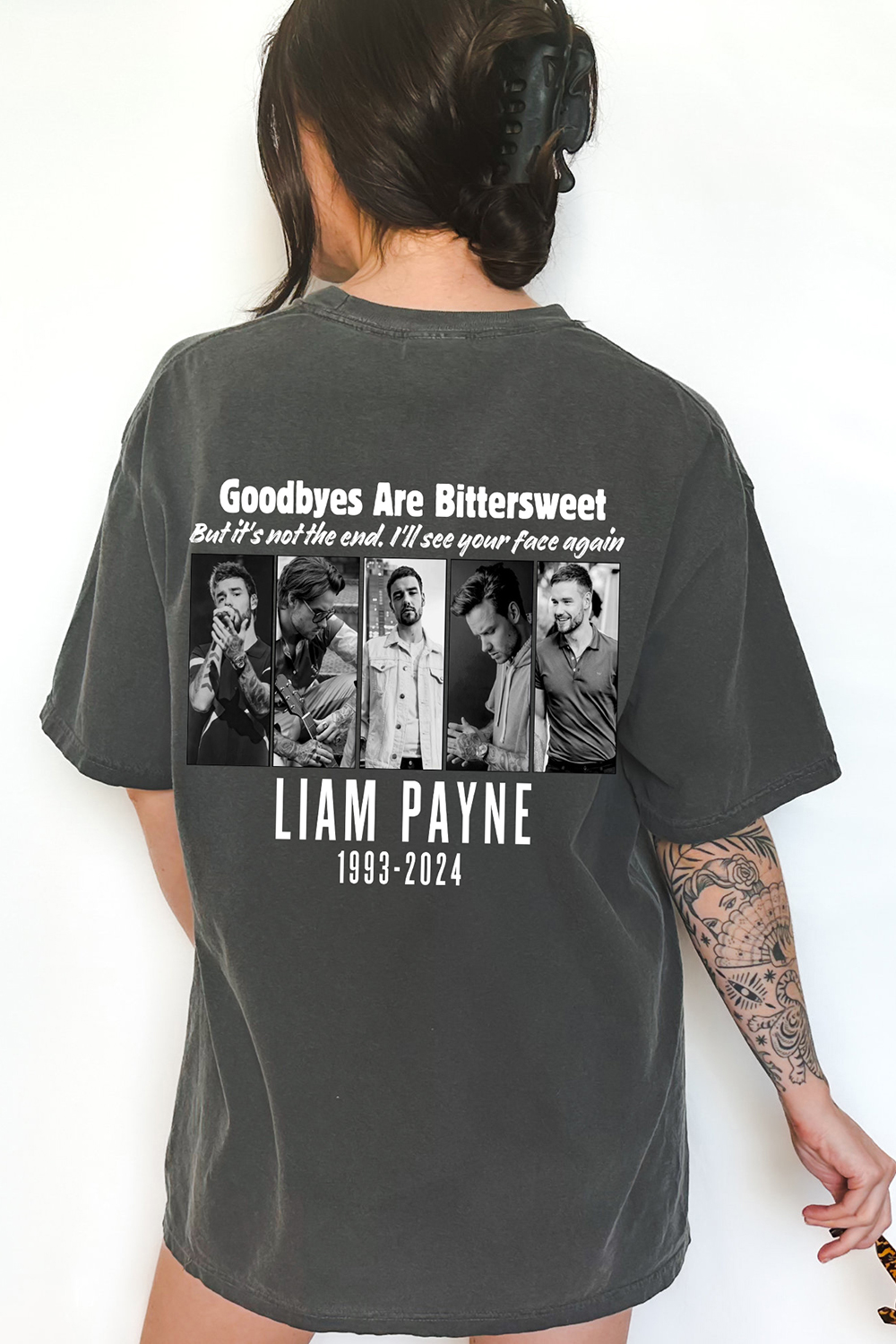 Goodbyes Are Bittersweet Liam Payne Tee For Women