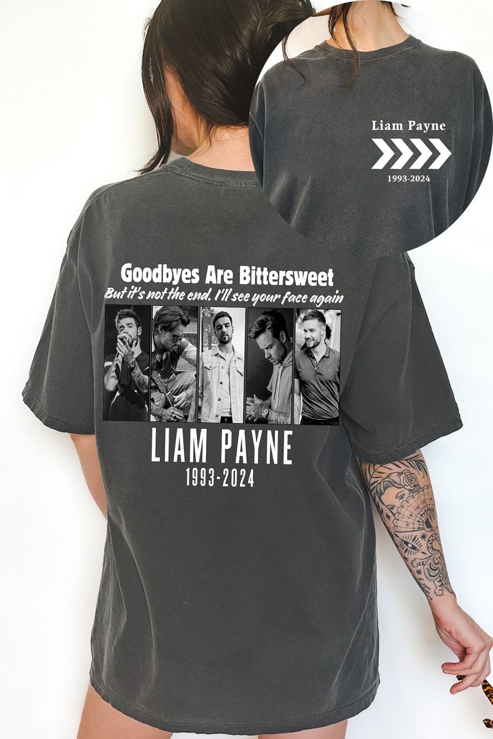 Goodbyes Are Bittersweet Liam Payne Tee For Women