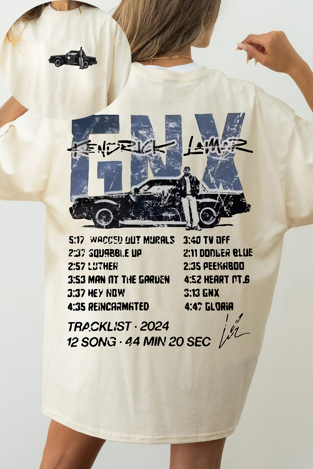 Kendrick Lamar GNX Album Tee For Women