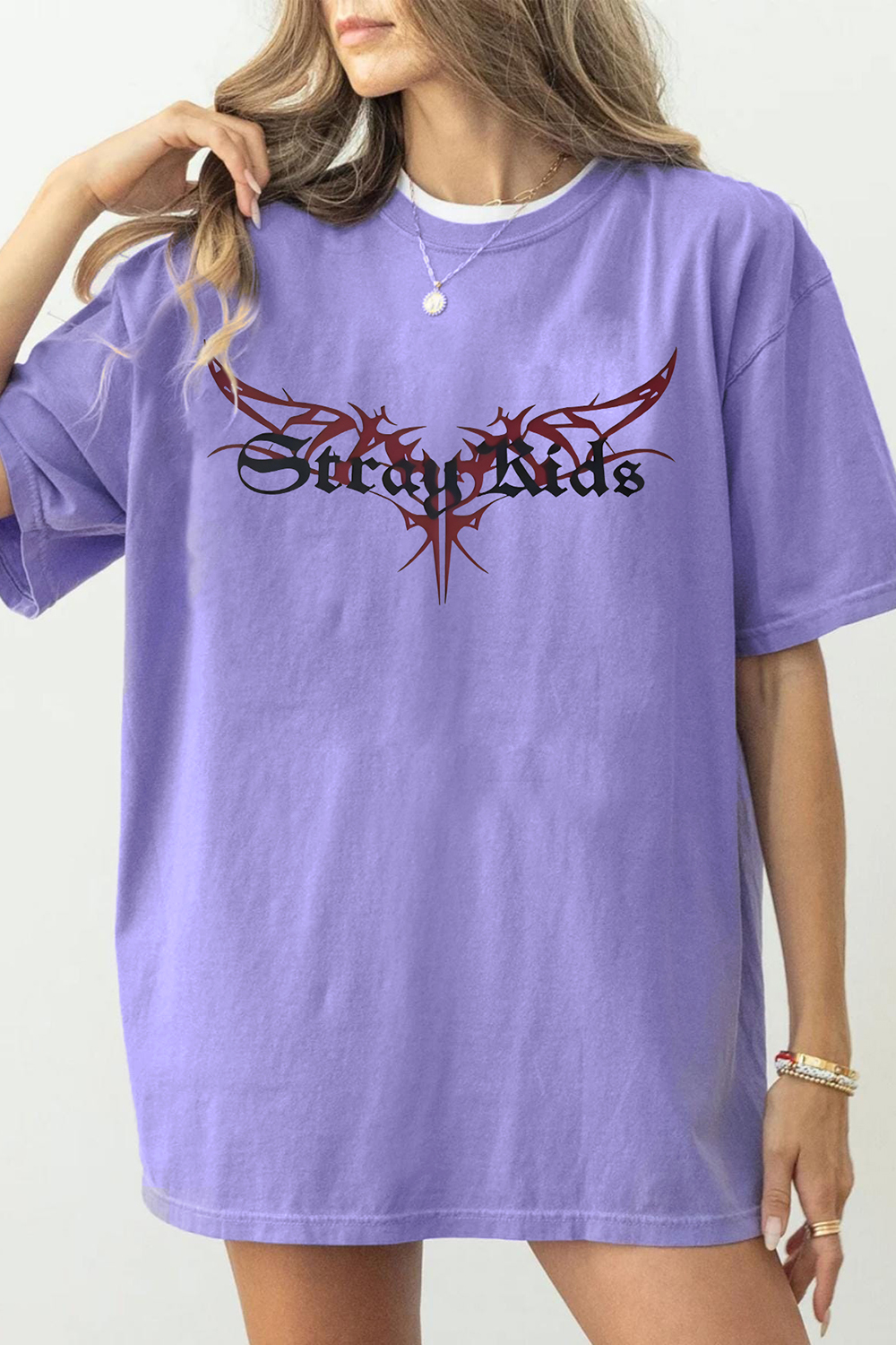 Stray Kids World Tour Tee For Women