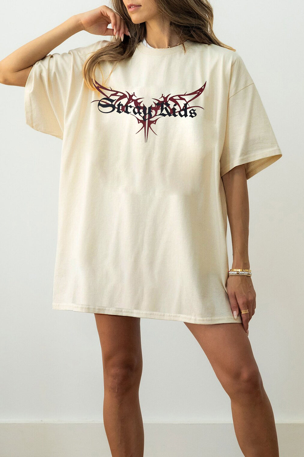 Stray Kids World Tour Tee For Women