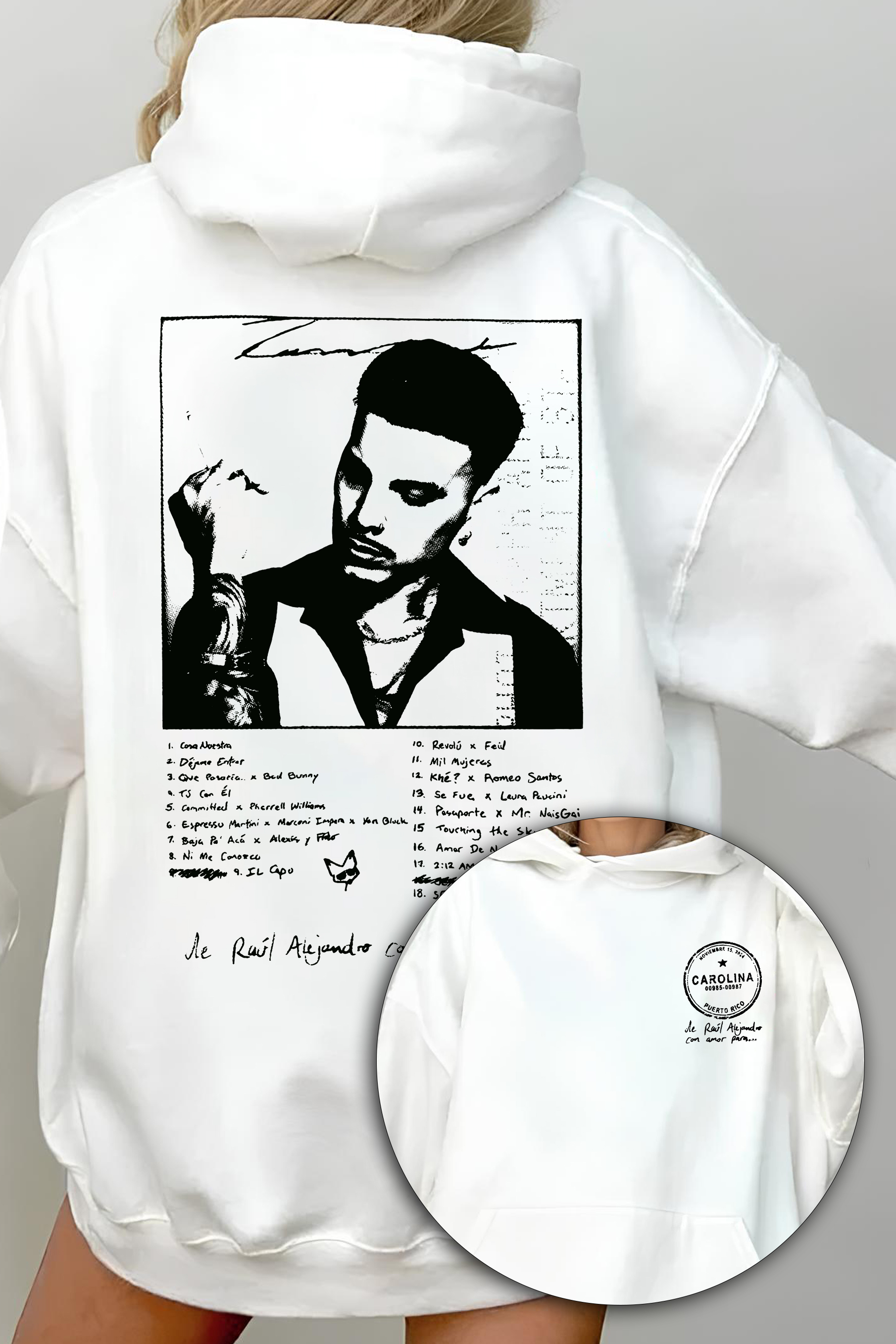 Rauw Alejandro Cosa Nuestra Hoodie For Women