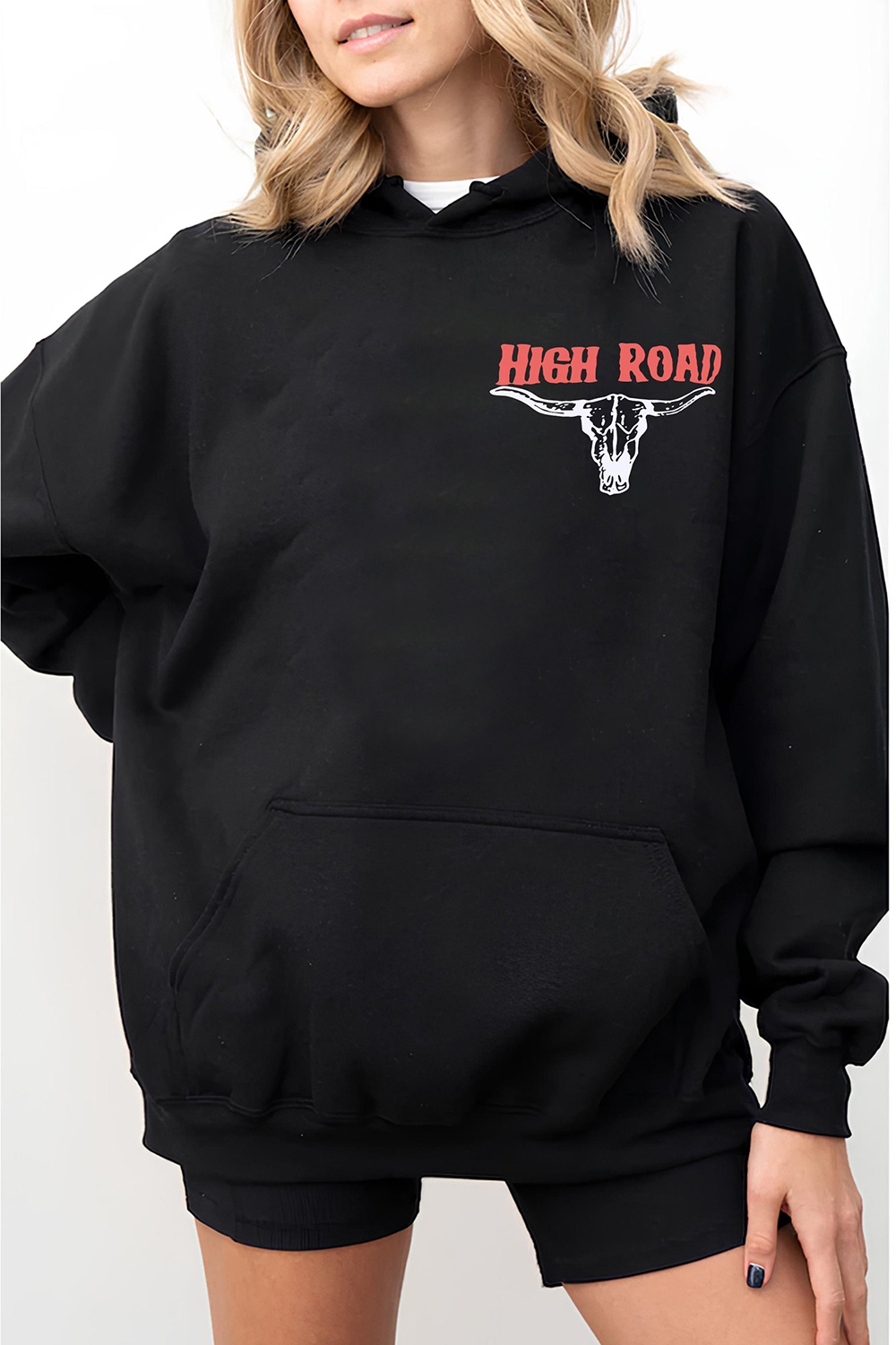 Koe Wetzel High Road Tour Merch Country Music Fleece Hoodie For Women