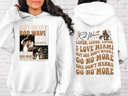 Rod Wave Last Lap Tour Hoodies