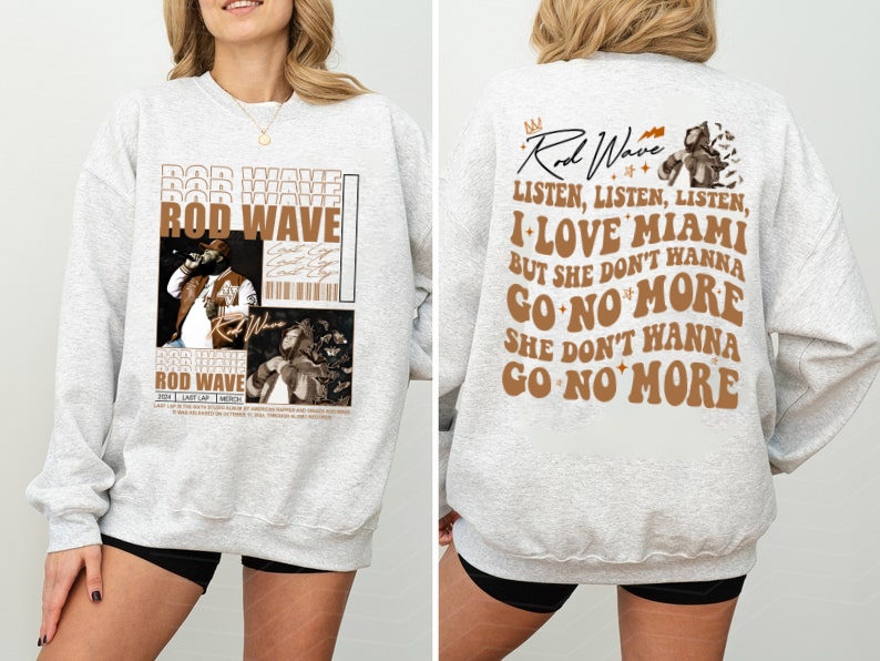 Rod Wave Last Lap Tour Sweatshirt - Women