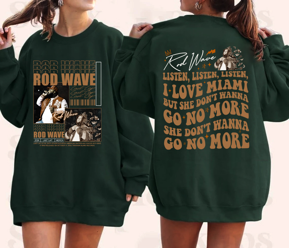 Rod Wave Last Lap Tour Sweatshirt - Women