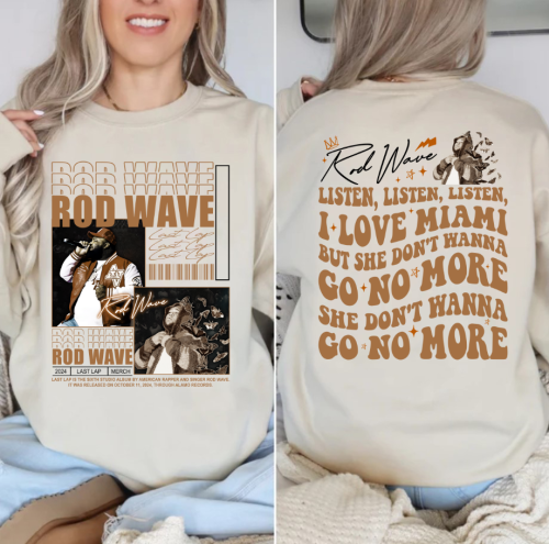 Rod Wave Last Lap Tour Sweatshirt - Women