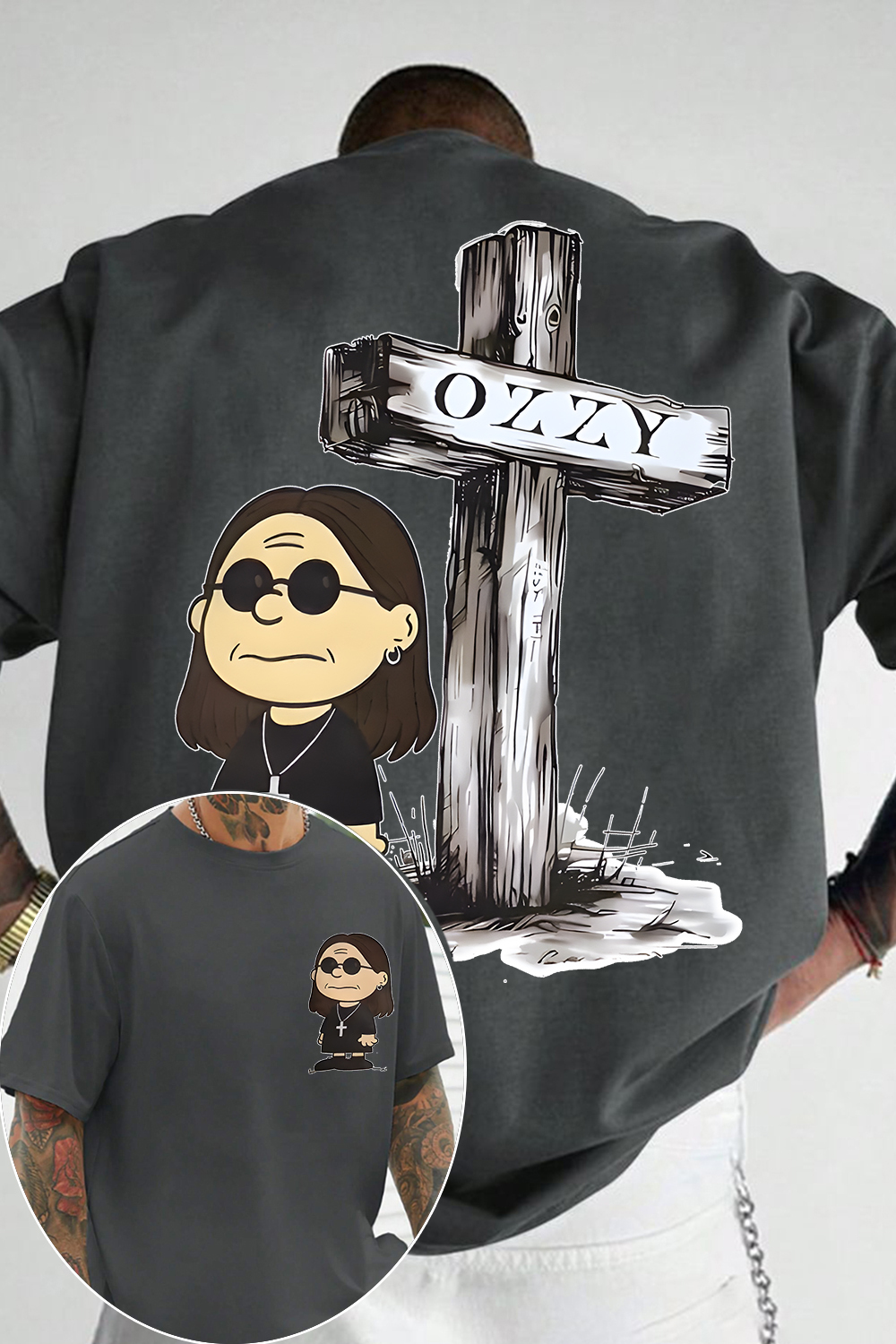 Ozzy and Charlie Brown  shirt