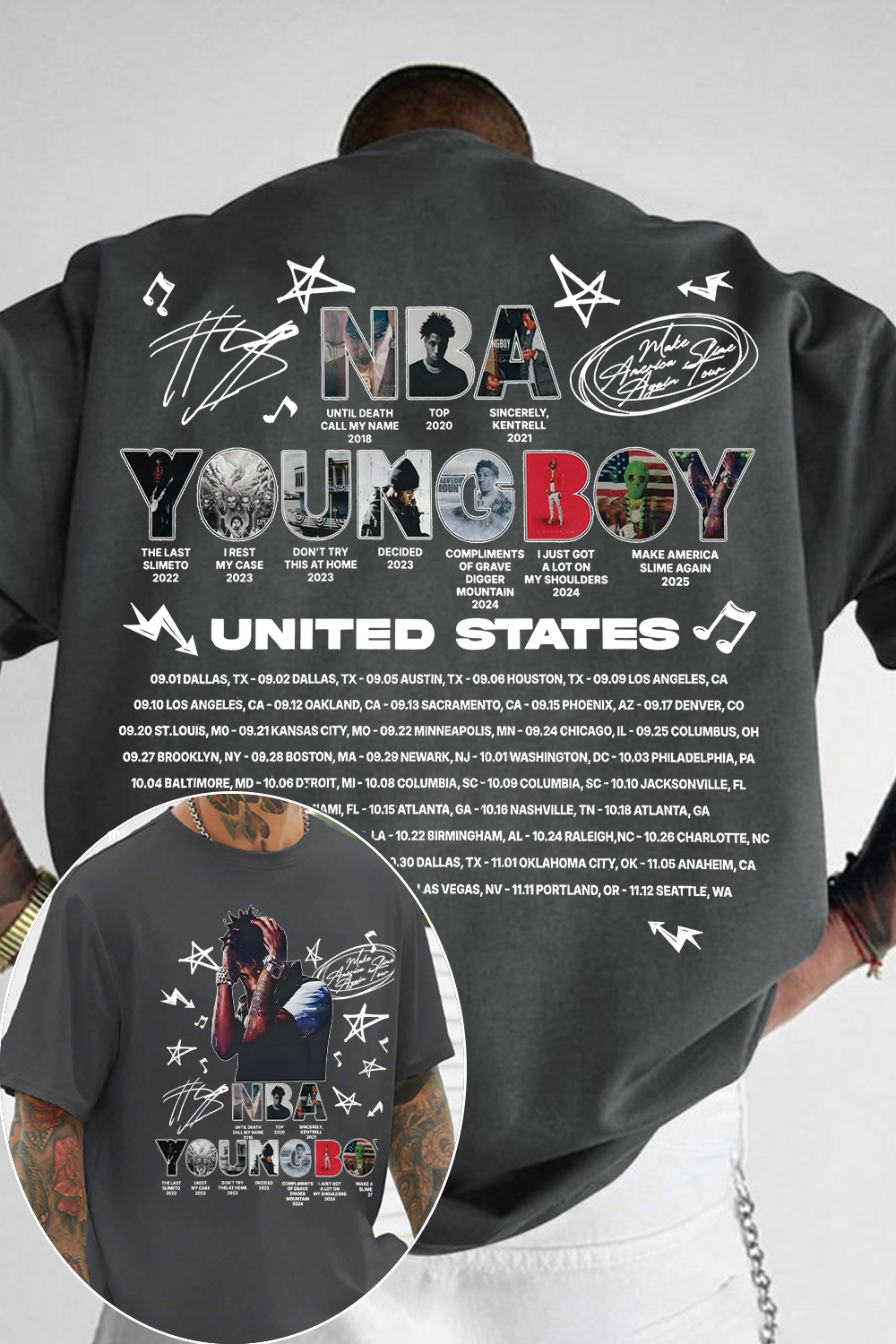 nbayoungboy cool shirt