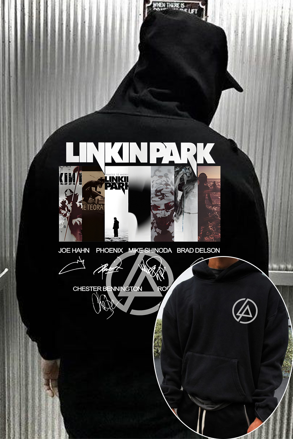 LP Logo Signatures Hoodie - Men