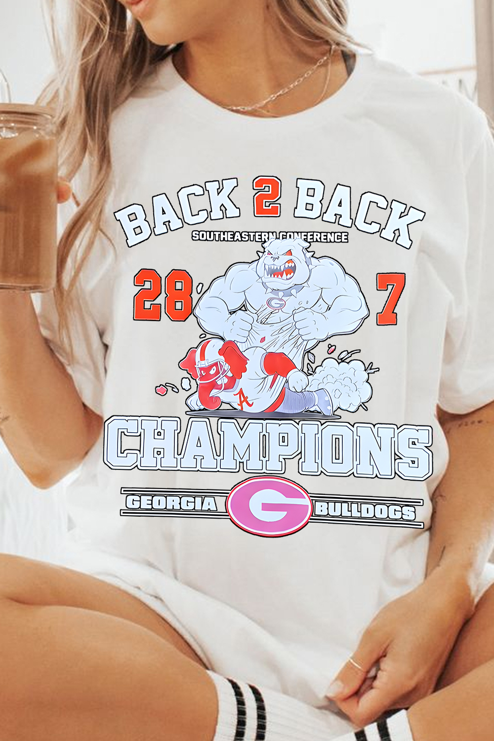 Back 2 Back SEC Champs Women Tee