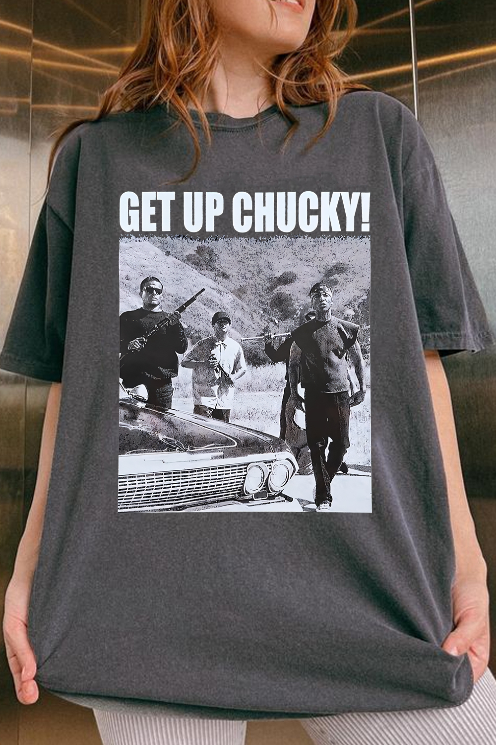 GET up, Chucky  Short Sleeve T-Shirt