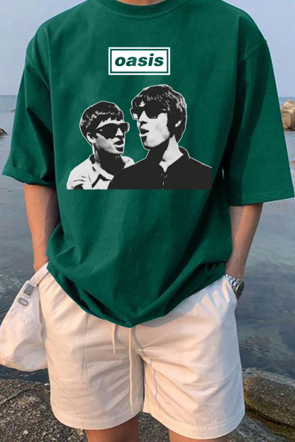 Oasis Unisex T Shirt Definitely Maybe Promo Official Reunion Tour 2025