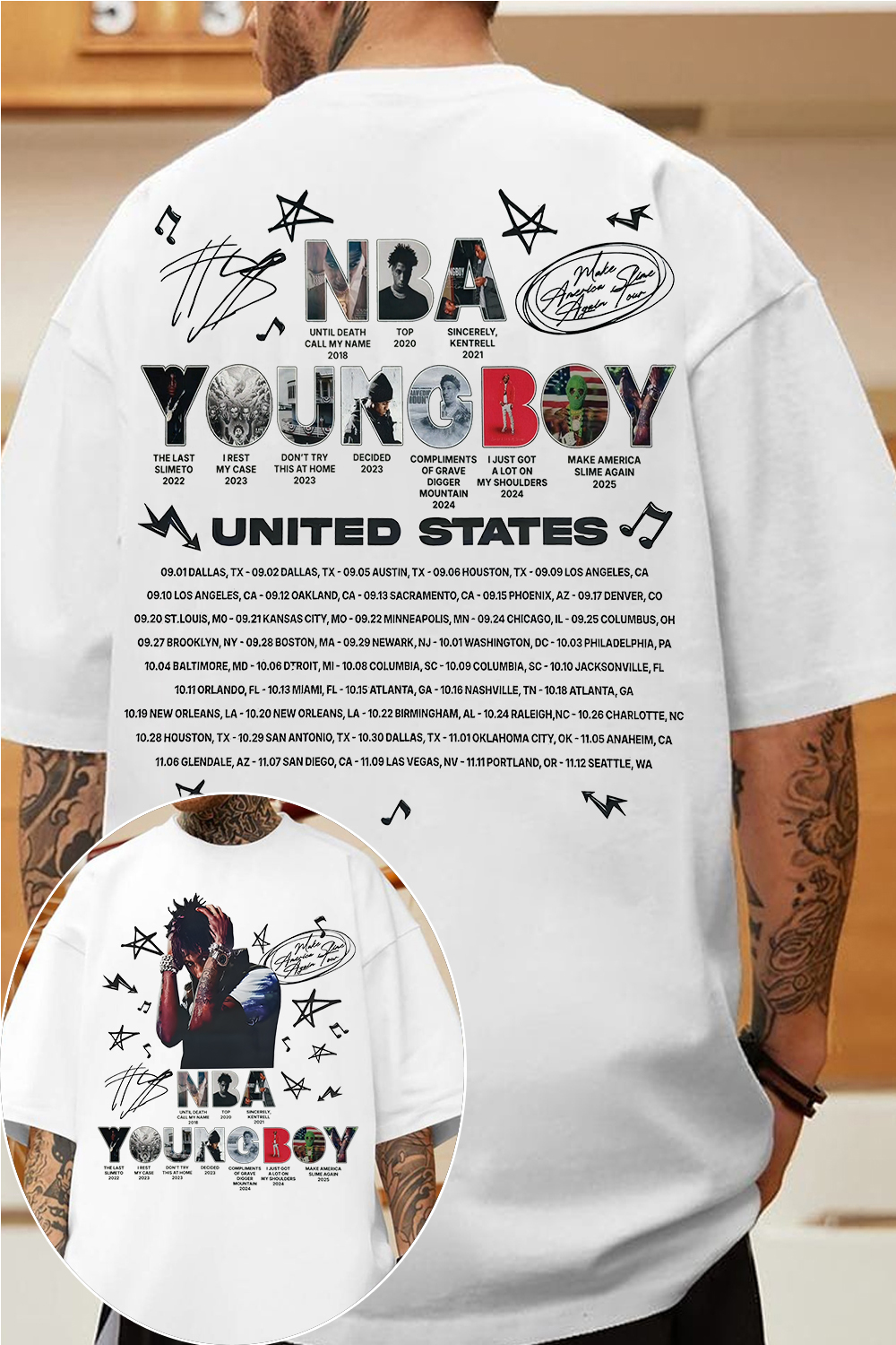 nbayoungboy cool shirt